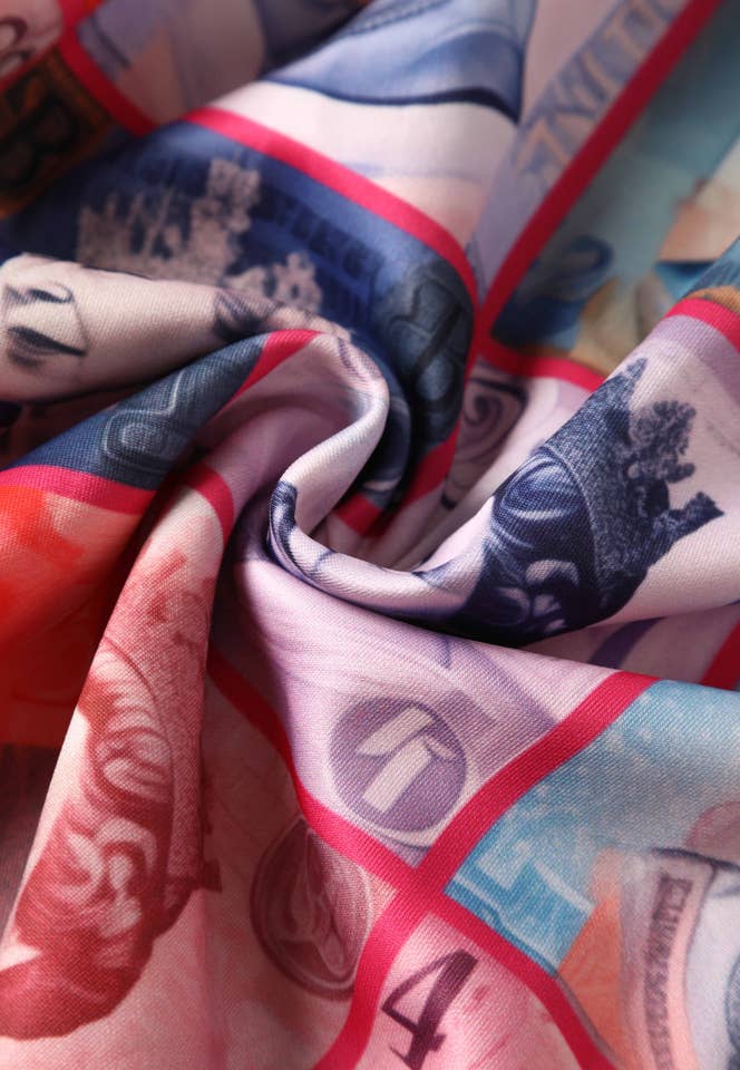 Dolly & Dotty - Vendita all'ingrosso Vestito - Donna - Abito a dondolo multicolore Amanda Queen Elizabeth con scollo rotondo10