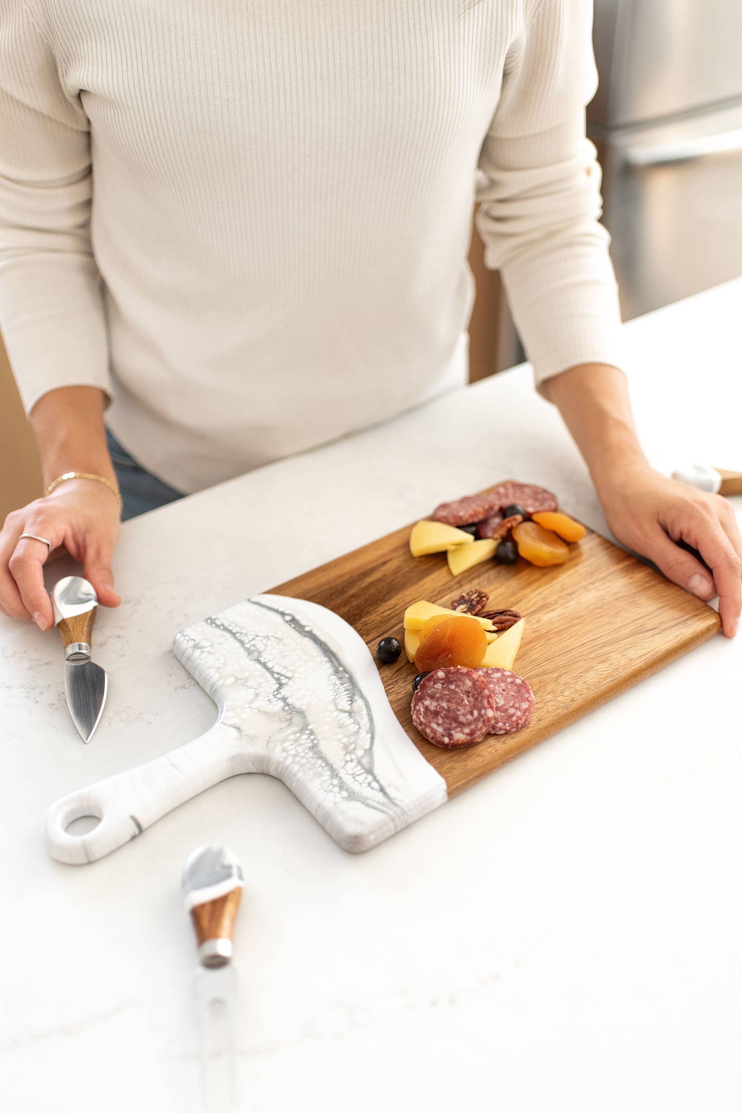 Lynn & Liana Designs - Wholesale Cheese Board - Charcuterie Board - Medium 8" x 16" NO TARIFFS!9