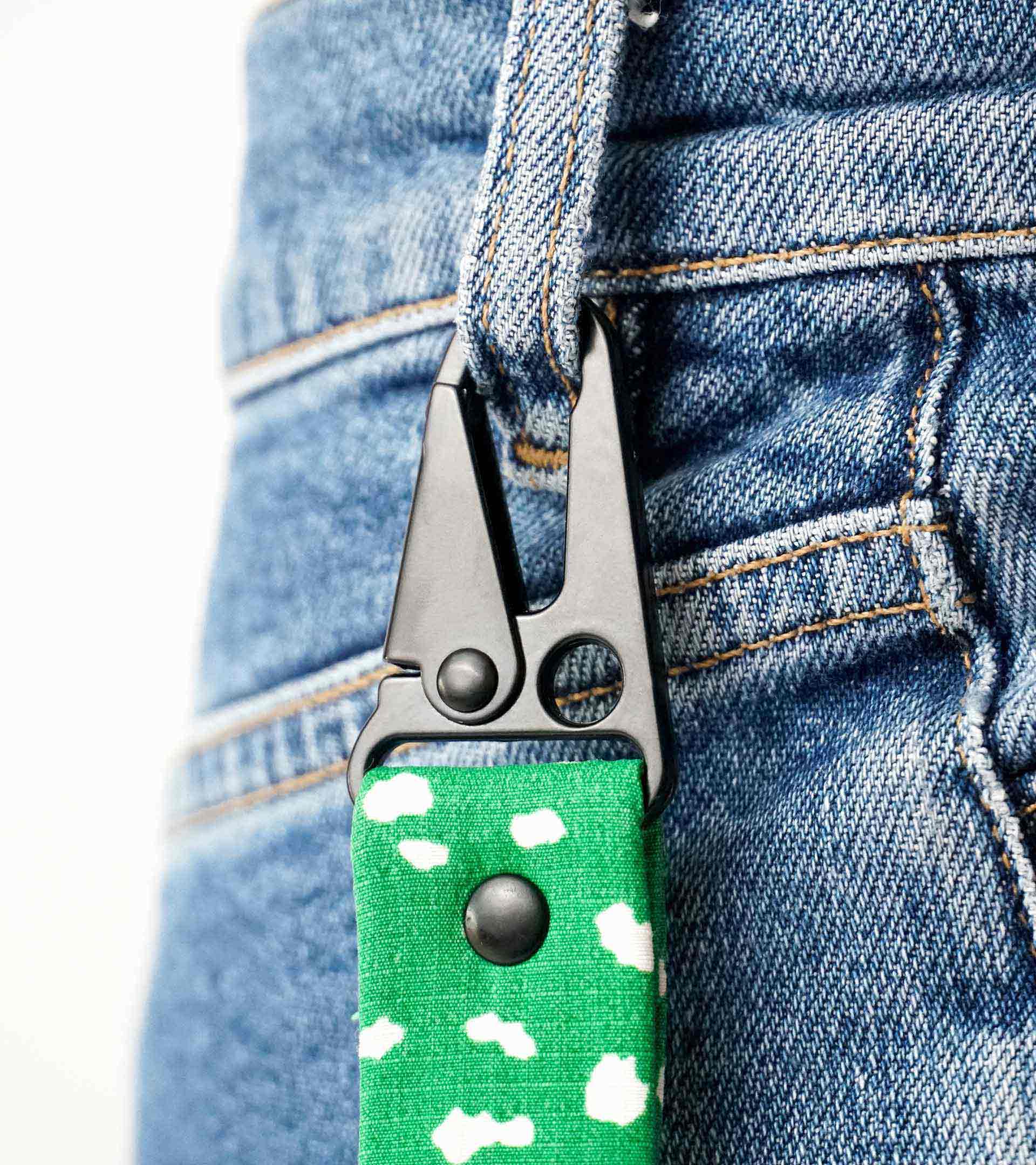 Notabag – wholesale Nyckelring - Unisex – Nyckelring Grön Strössel - Mönster Återvunnet1