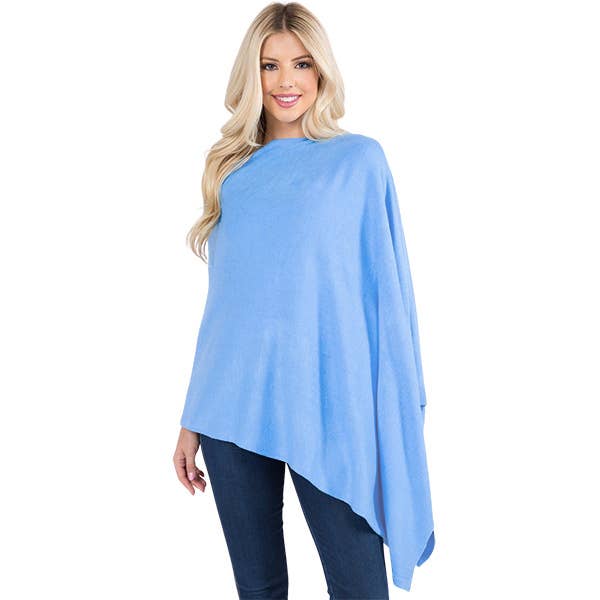 The Magic Scarf Company - Vendita all'ingrosso Poncho - Donna - Poncho effetto cashmere33