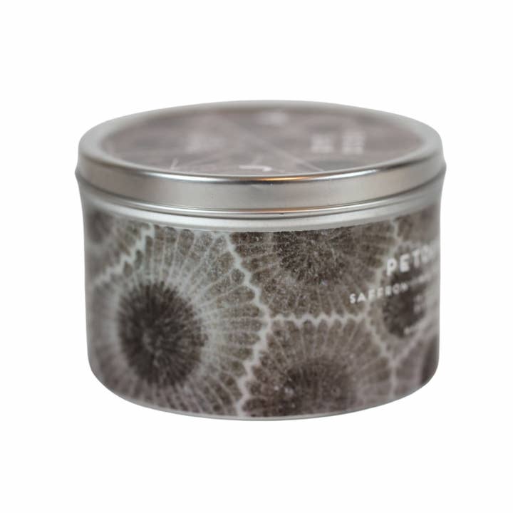 June Apothicarie - Vente Bougies de voyage - Bougie en étain Petoskey Stones® Wooden Wick 11 oz - Michigan4