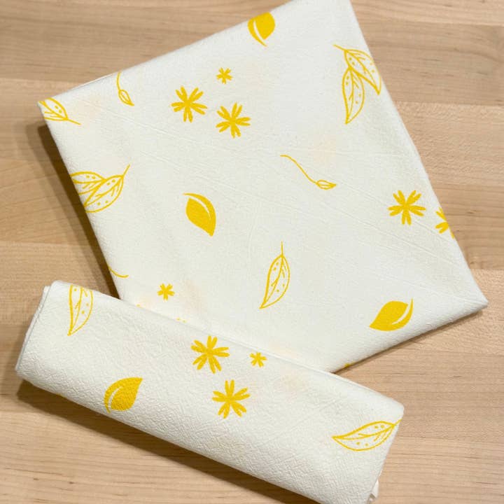 Tea Towel - Four Sack | Flower - Yellow for wholesale by FAVORSTREET