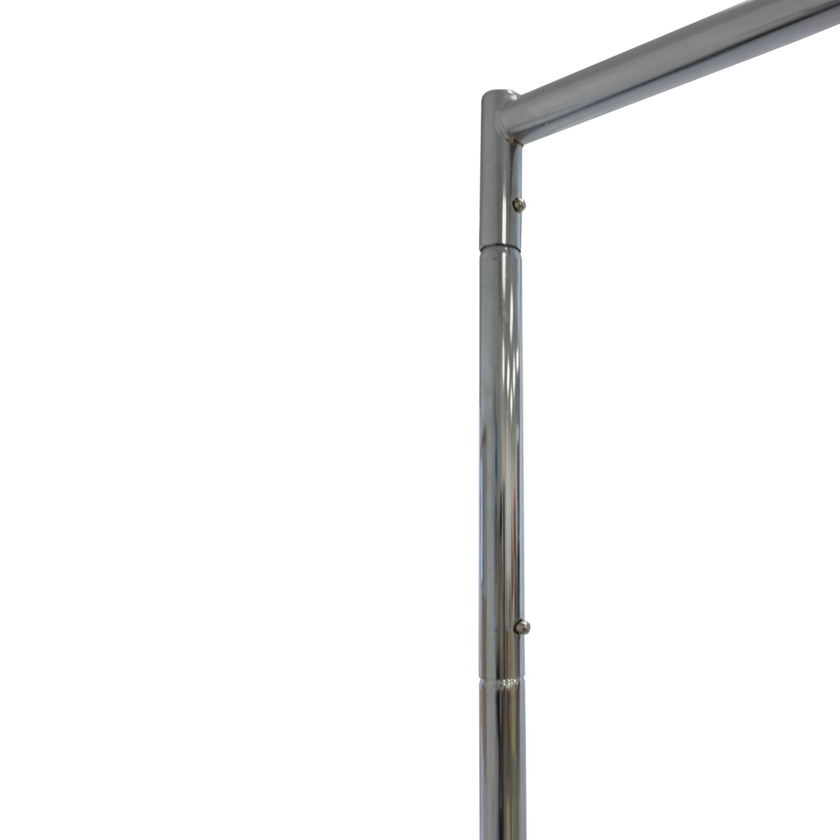 Chrome Z-Rack - Nesting Single Bar Rolling Garment Rack for wholesale on Faire1