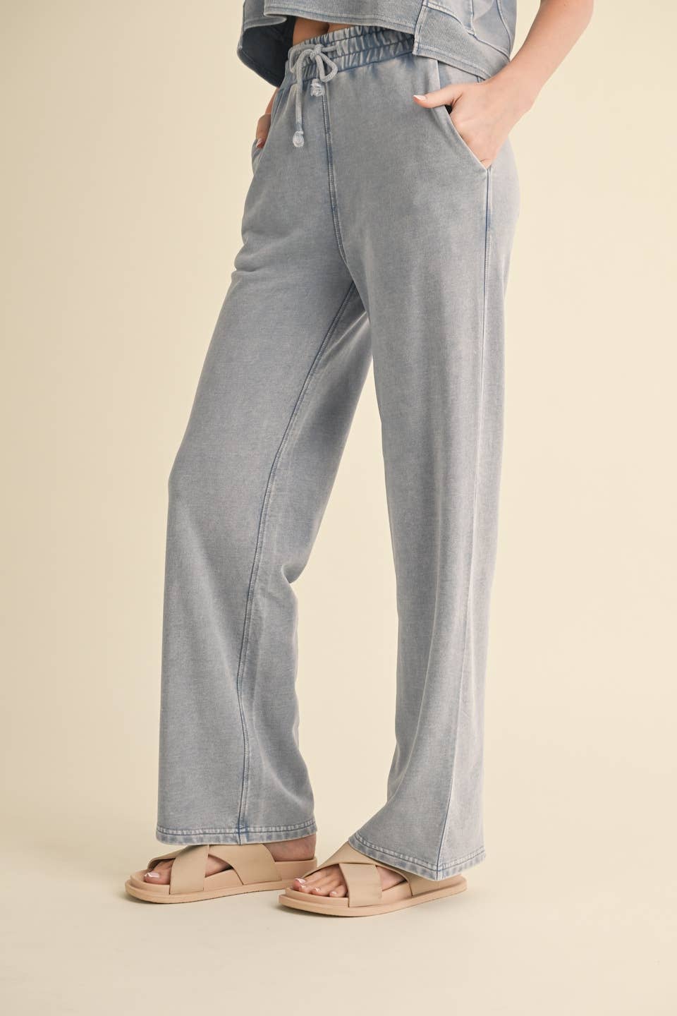 KIMBERLY C - Wholesale Pants - Women's - Mineral Wash Pants11