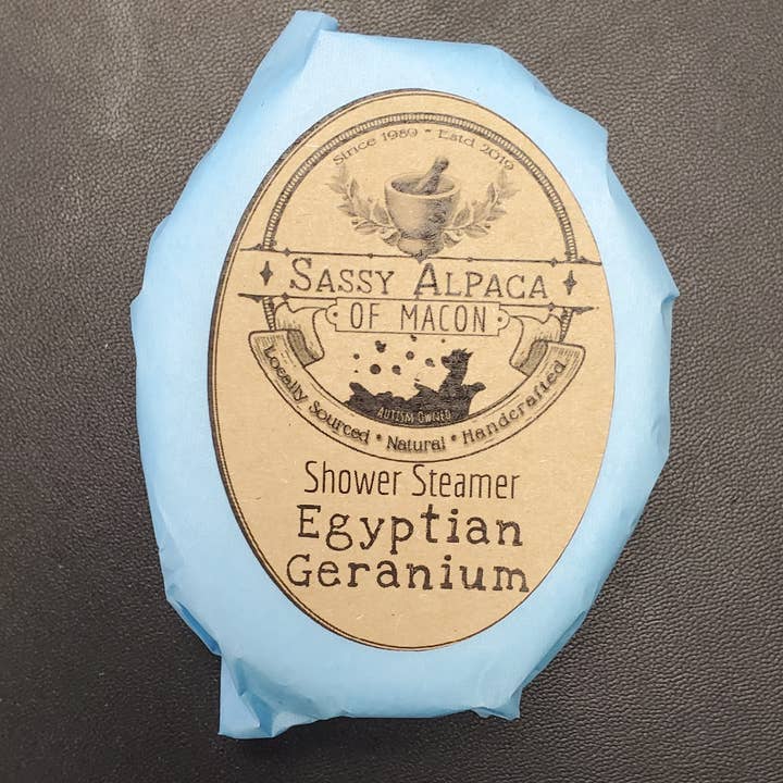 The Sassy Alpaca - Vente Bombe de douche/galet bien-être pour la douche - Pastille effervescente pour douche12