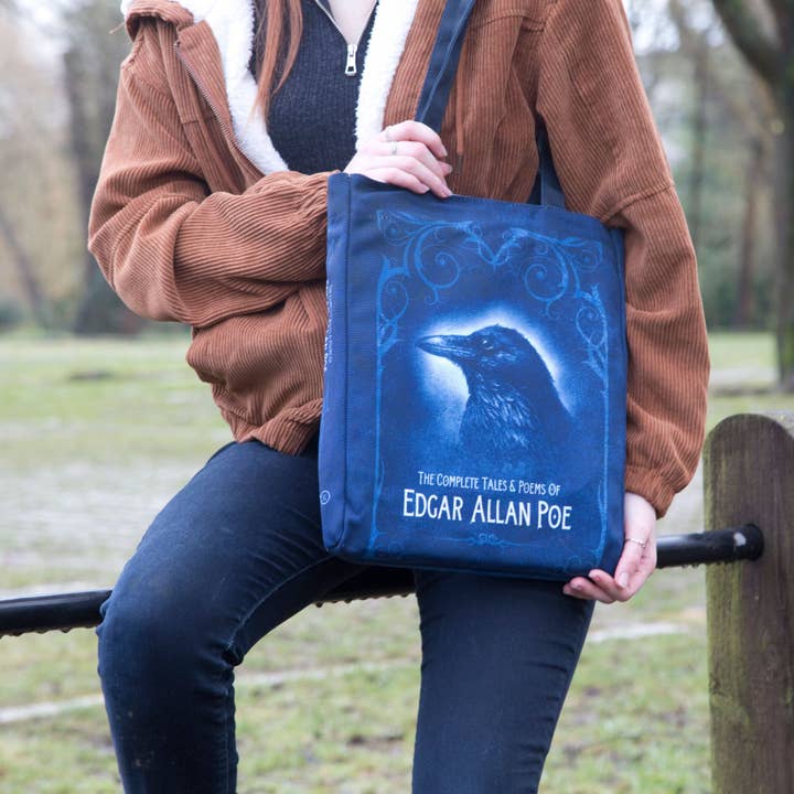 Well Read Company - Wholesale Tote Bag - Women's - Edgar Allan Poe Book Tote Bag2