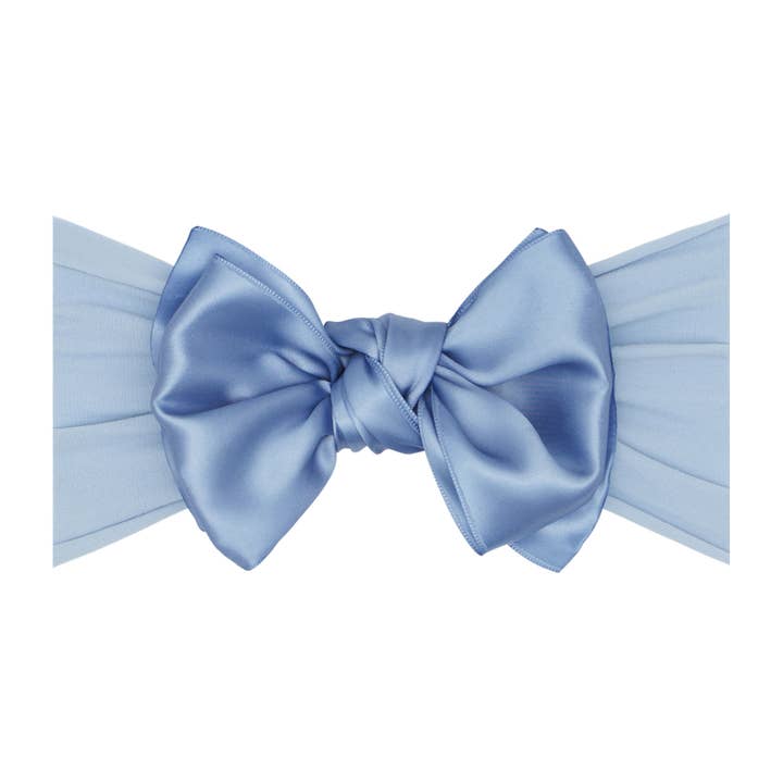 Baby Bling Bows - Wholesale Hair bow – Baby - Baby Bling® Satin FAB® soft nylon headband with satin bow14
