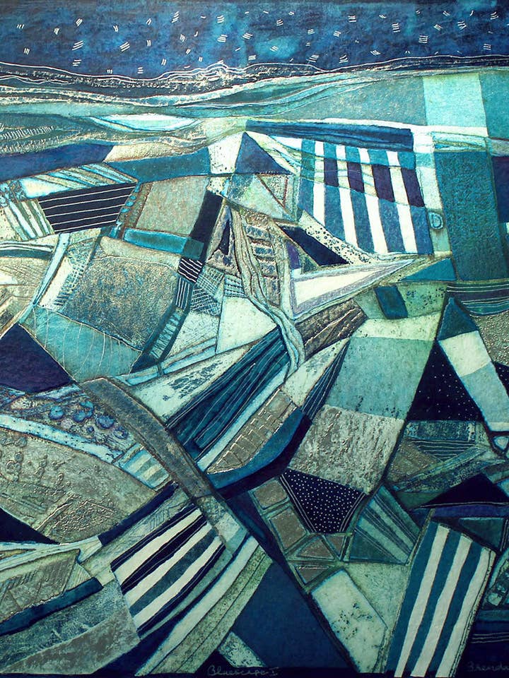 Bluescape I for wholesale by Brenda Hartill