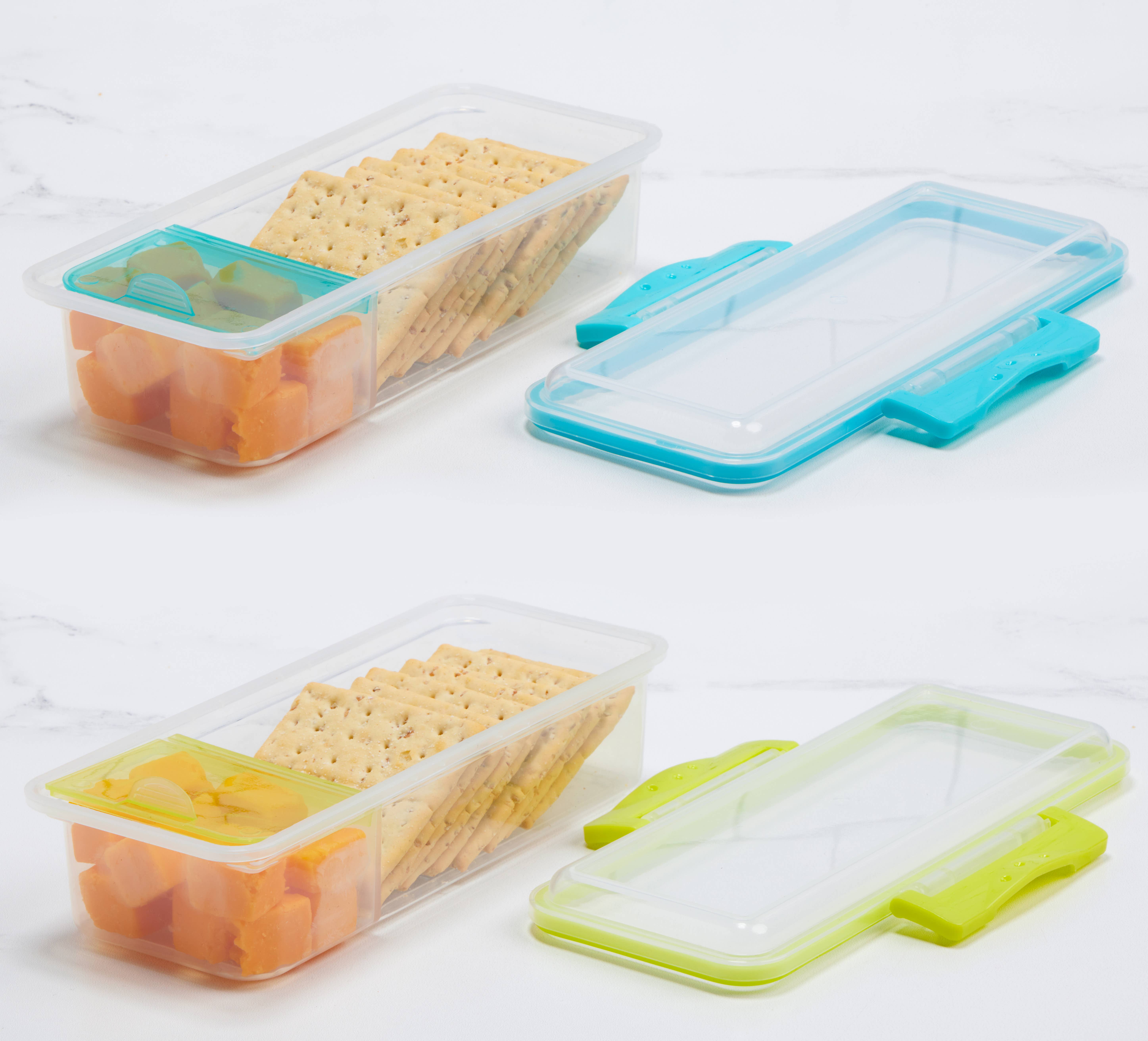 Core Home - Wholesale Food Storage Container - Set of 2 15.2oz Snack Containers - SO/ZLM3