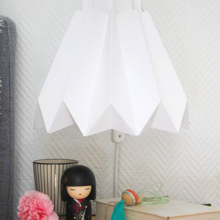 Tedzukuri Atelier - Vendita all'ingrosso Kit per lavoretti fai da te - Lampada a sospensione origami in carta - fai da te