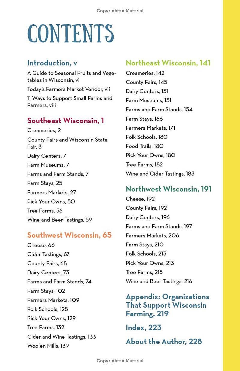 REMOVED BRAND - Wholesale Travel - Wisconsin Farms & Farmers Markets:Tours Trails & Attractions1