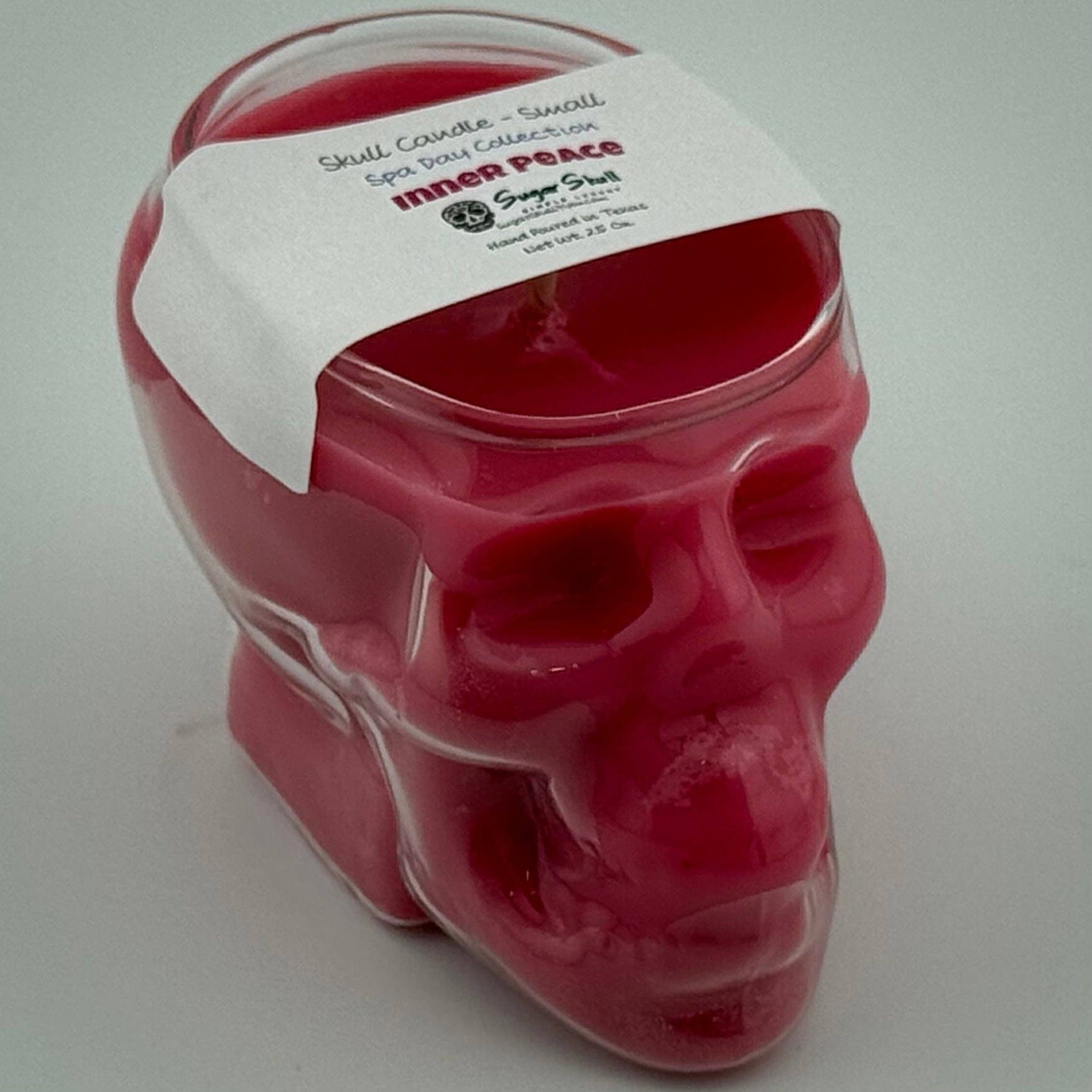 Sugar Skull, LLC - Wholesale Jar/Filled Candle - Spa Day Skull Candles7
