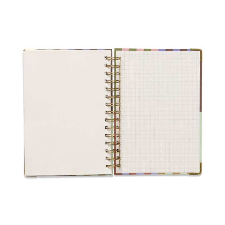 Designworks Collective – wholesale Planner – Undated 13 Month Perpetual Planner - Bold Stripe7