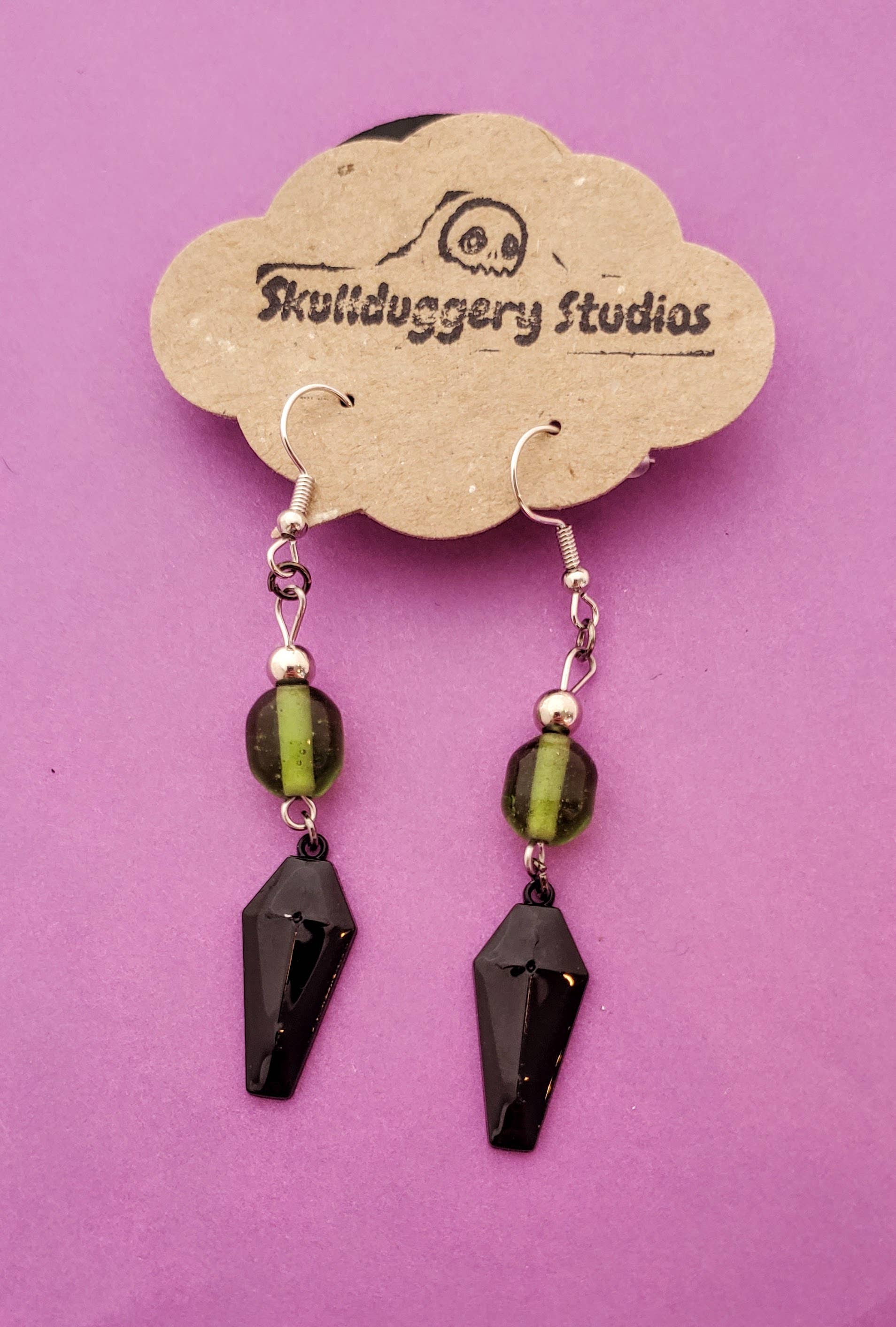 Skullduggery Studios - Wholesale Dangle Earrings - Playful Halloween Earrings8