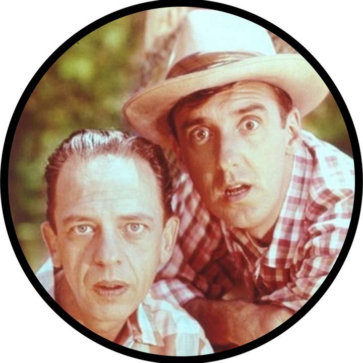 3 Inch Cloth Patch Barney Fife And Gomer Mayberry for wholesale by BMS BIZ