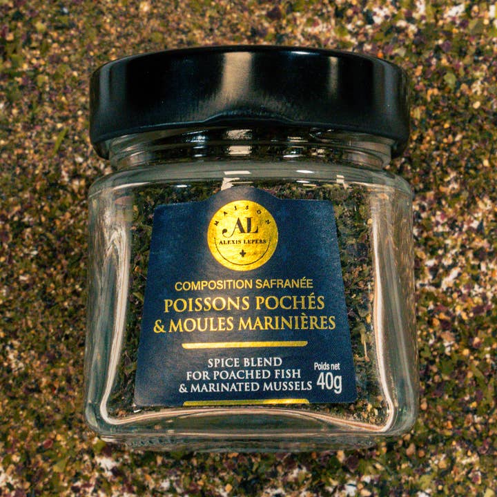 Spice composition for poached fish & marinière for wholesale by FOODBIOTIC