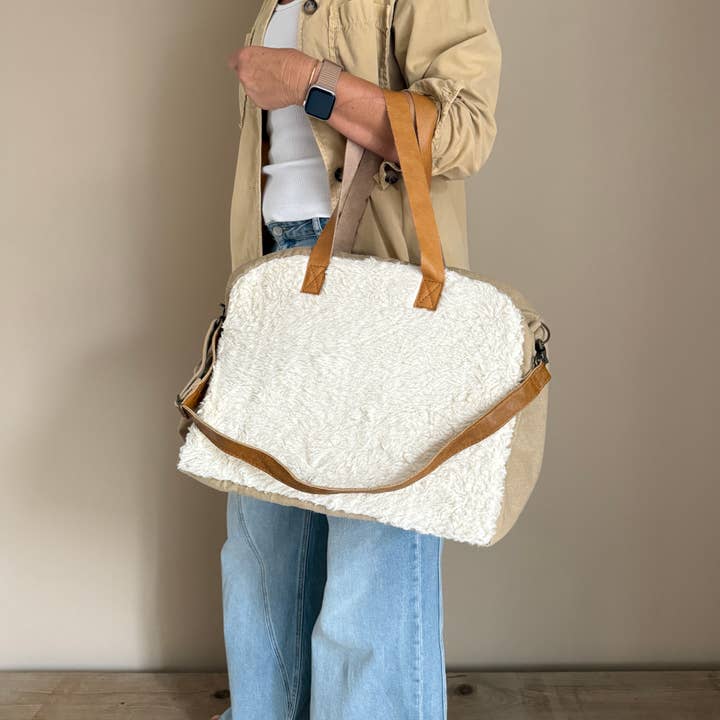 Teddy Bowling Bag (cotton teddy) NEW Batch for wholesale by Liefe NL