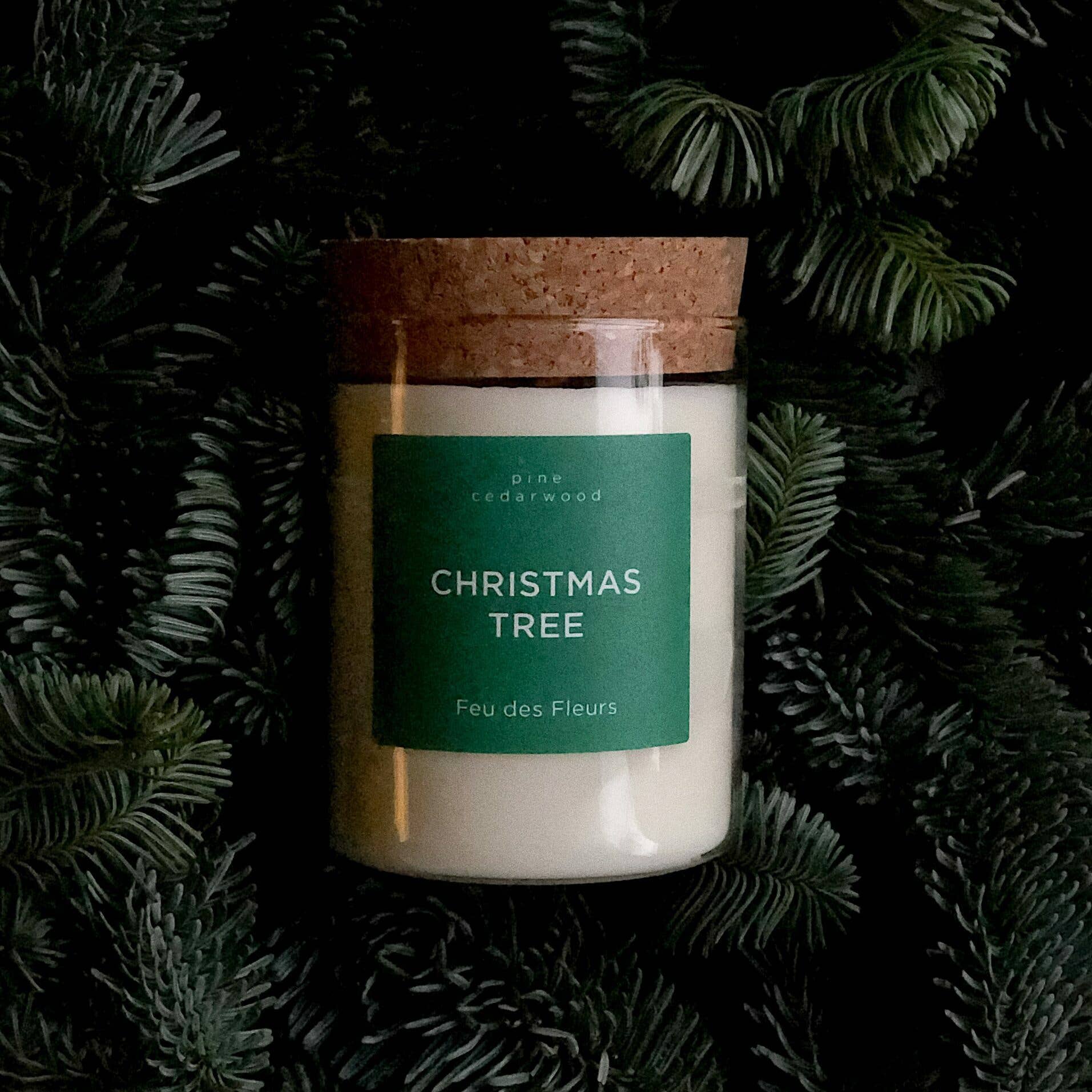 Feu des Fleurs - Wholesale Jar/Filled Candle - Candle Christmas Tree - 50gr1