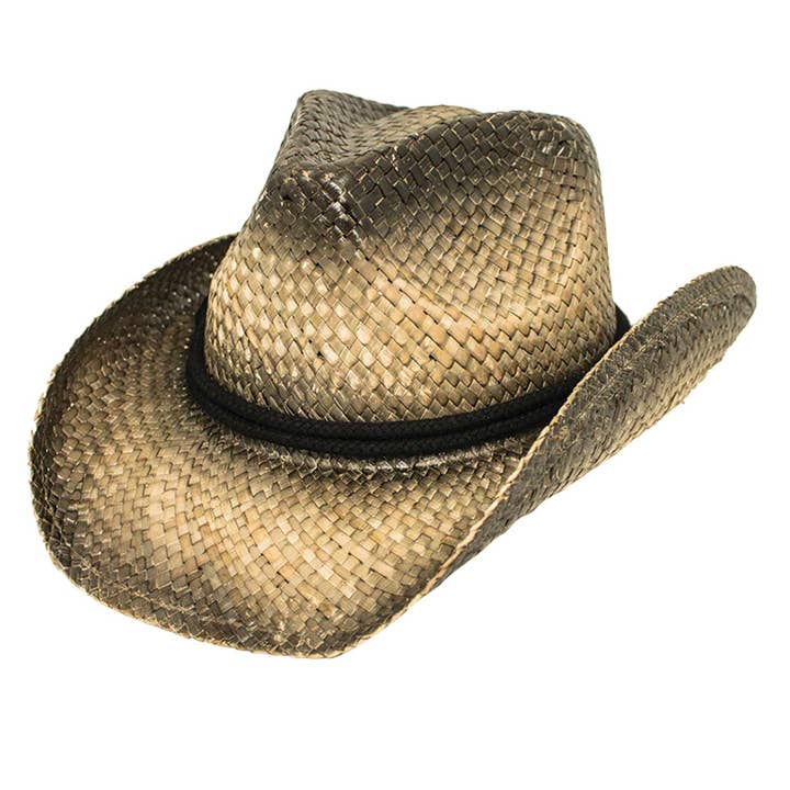 Carmel Straw Western Hat for wholesale by Peter Grimm