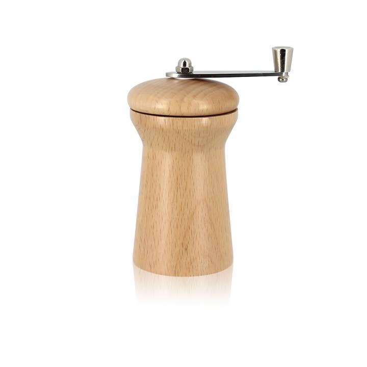 Ogo living – wholesale Spice mill – Beech wood crank nutmeg mill