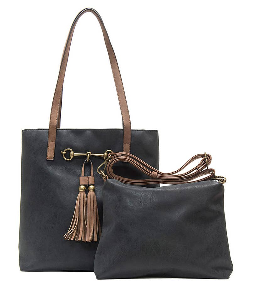 Liz Soto Handbags - Wholesale Tote Bag - Women's - Jane 3272 two in one tote0