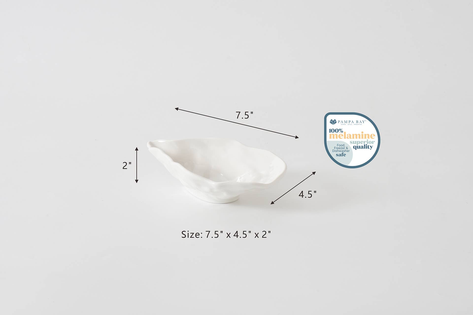 Pampa Bay - Wholesale Bowl - Small Oyster Bowl in Shatterproof Melamine1