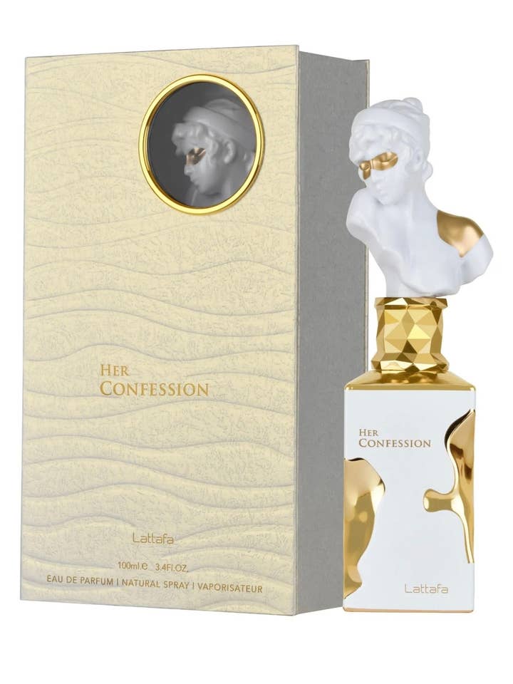 Her Confession Eau De Parfum Spray 100ML (3.4 OZ) by Lattafa for wholesale by MARBELLA FASHION