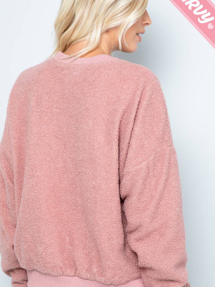 Sweet Lovely by Jen - Wholesale Knit Top - Women's - PLUS SIZE YOUR FAVORITE CASUAL KNIT TOP54