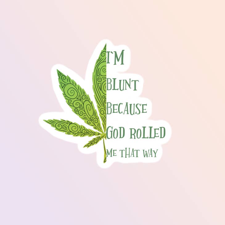 Weed Stickers, 100 Waterproof Stoner Vinyl Stickers for Adults, Stickers  for