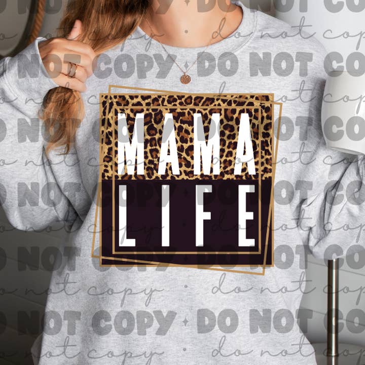 Mama life sweat shirt for wholesale by KTD DESIGNS