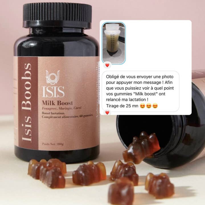 Isis Superfood - Vendita all'ingrosso Vitamine/integratori orali - MILK BOOST, aumento della lattazione2