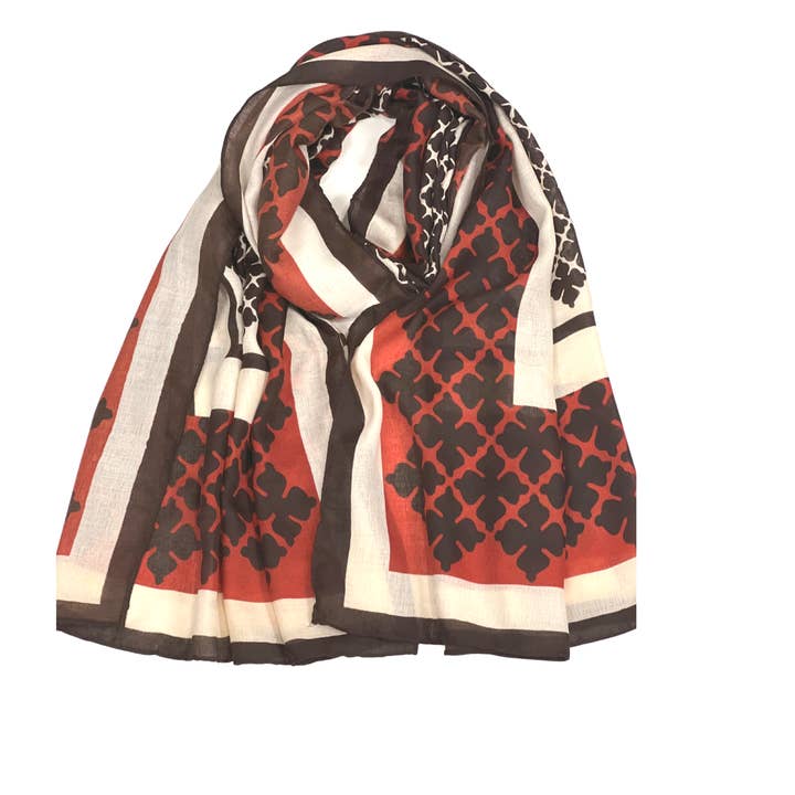 COTTON/ VISCOSE SCARF FOR WOMEN for wholesale by scaarf.com