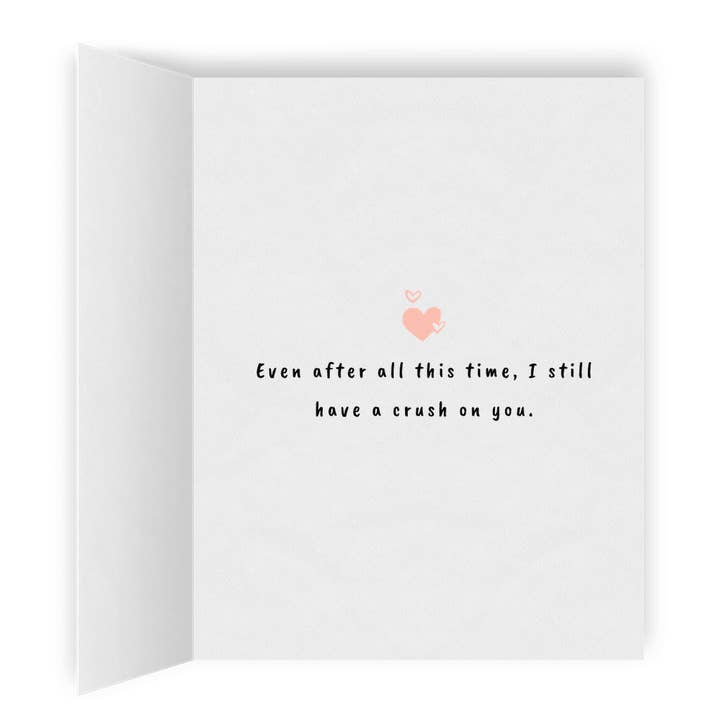 Sesame But Different - Venta al por mayor Tarjetas de aniversario - Crush On You | Tarjetas románticas de aniversario lésbico y regalos | Tarjetas de felicitación LGBTQ1