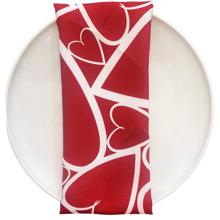 Amore Napkins for wholesale by Linen Closet Home