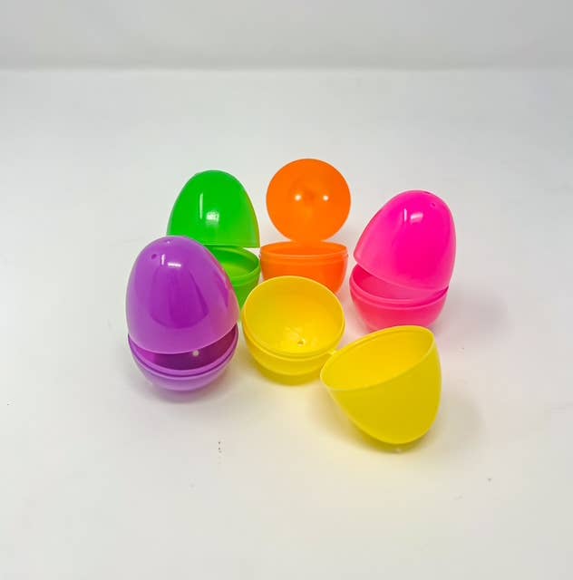 USA HomeMax - Venta al por mayor Regalo para invitados - 6/12/48 Huevos de Pascua de Plástico Coloridos Rellenables3
