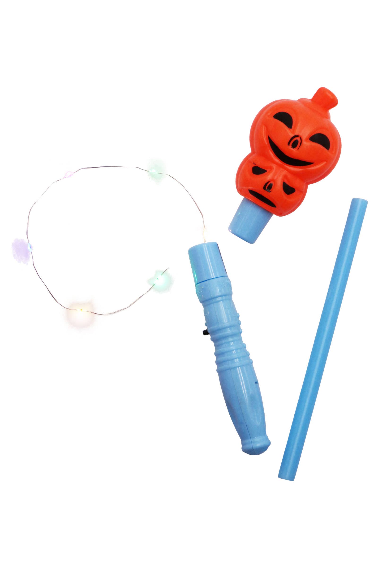 ASSORTI Bâton lumineux tête de citrouille crâne d'Halloween en vente sur Faire14