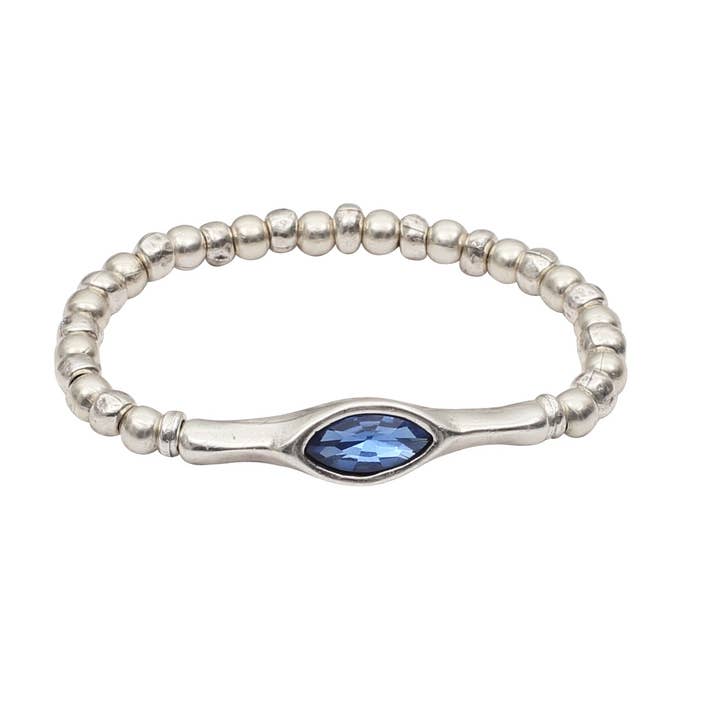 Handmade Pewter Bracelet - NB2550 for wholesale by Chanour