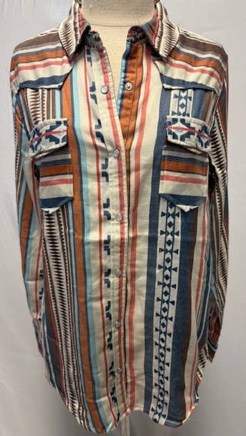 Cotton & Rye Outfitters - Wholesale Buttoned-down shirt – Women's - The High Desert- (CRW748M)