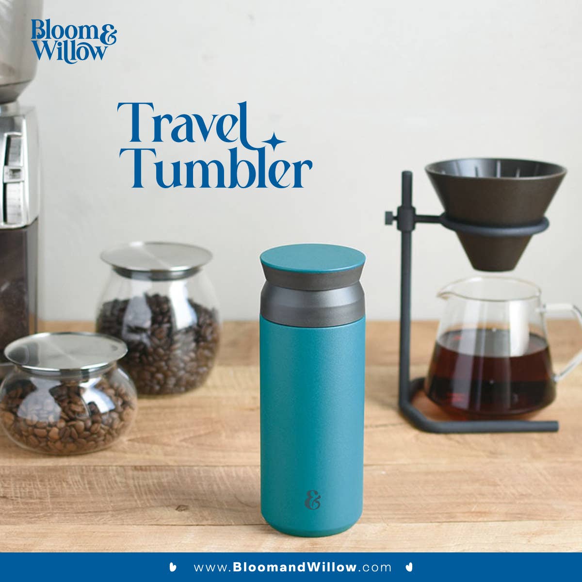 Bloom & Willow – Engroshandel Thermokop – Bloom & Willow rejsekrus 500 ml4