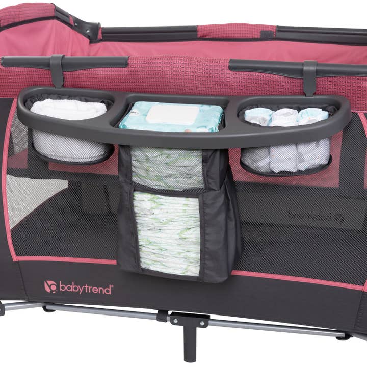 Baby Trend - Wholesale Bassinet - Baby - Lil’ Snooze™ Deluxe III Nursery Center Playard for Twins