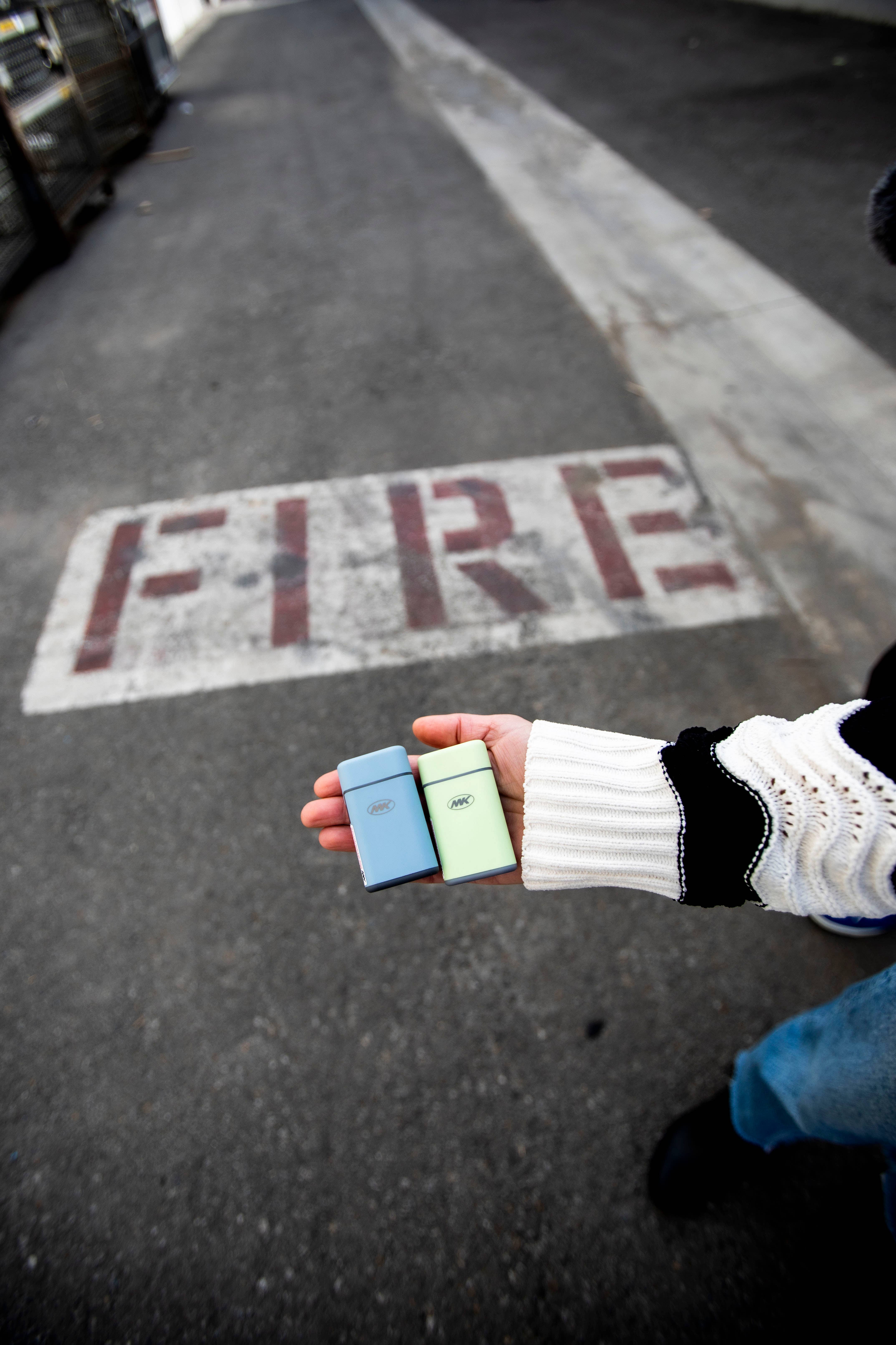 MK Lighter Company - Wholesale Lighter - MK Lighter Avalon E Pastel Torch Flame Pocket Lighters 25 PC8