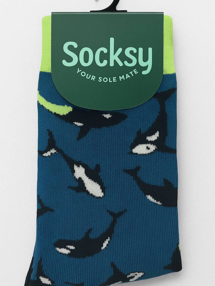 Orca Organic Socks for wholesale by Socksy