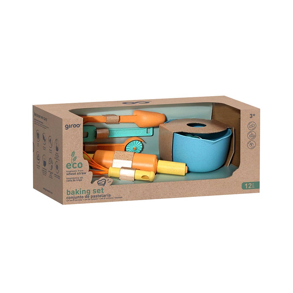 AJ Aguiar – wholesale Leksaksset - Barn – Bageriset 12 st Bio Plast Snurror1