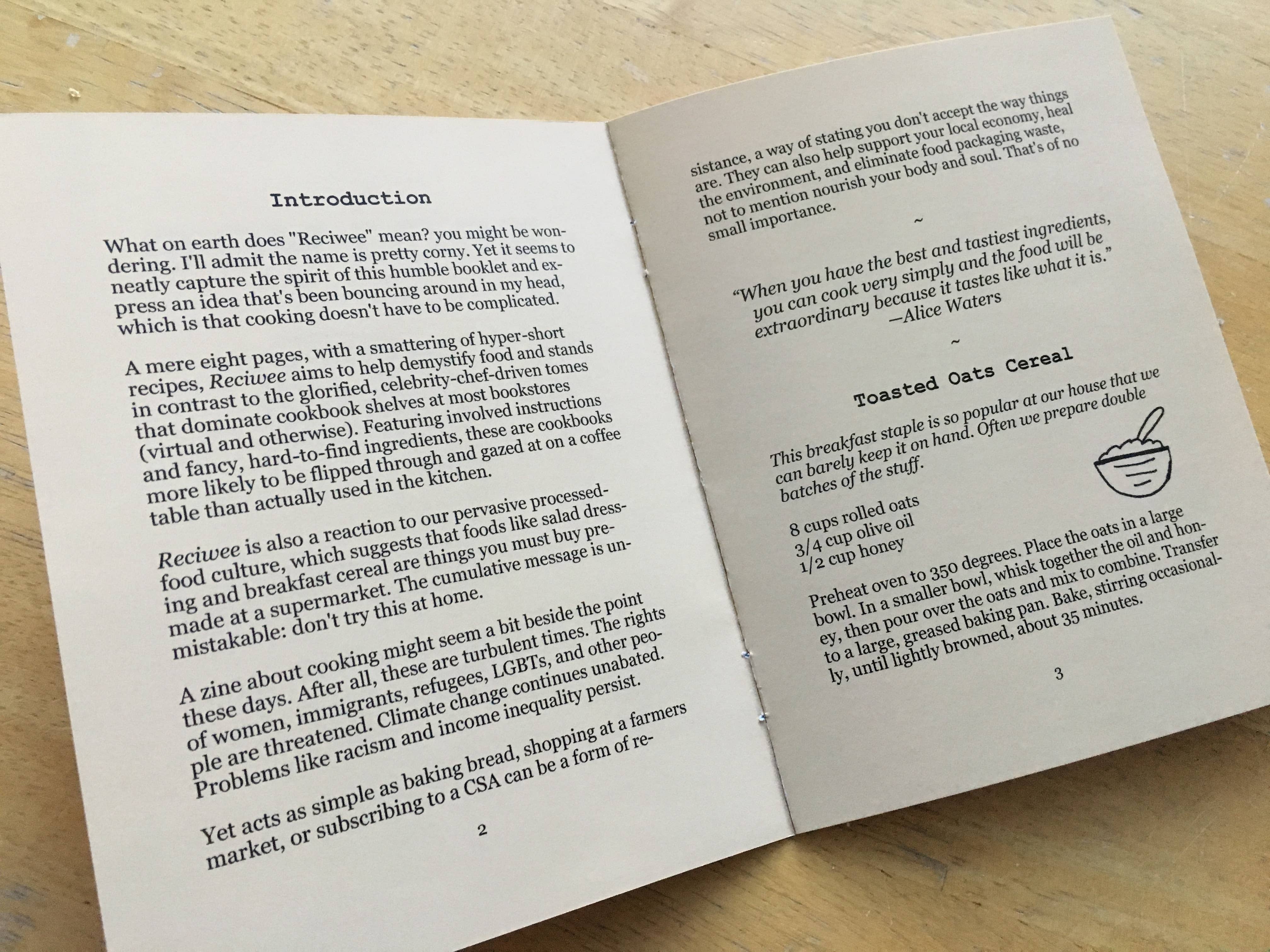 Reciwee Press - Wholesale Cookbooks & Food - Reciwee (Recipe Booklet)2