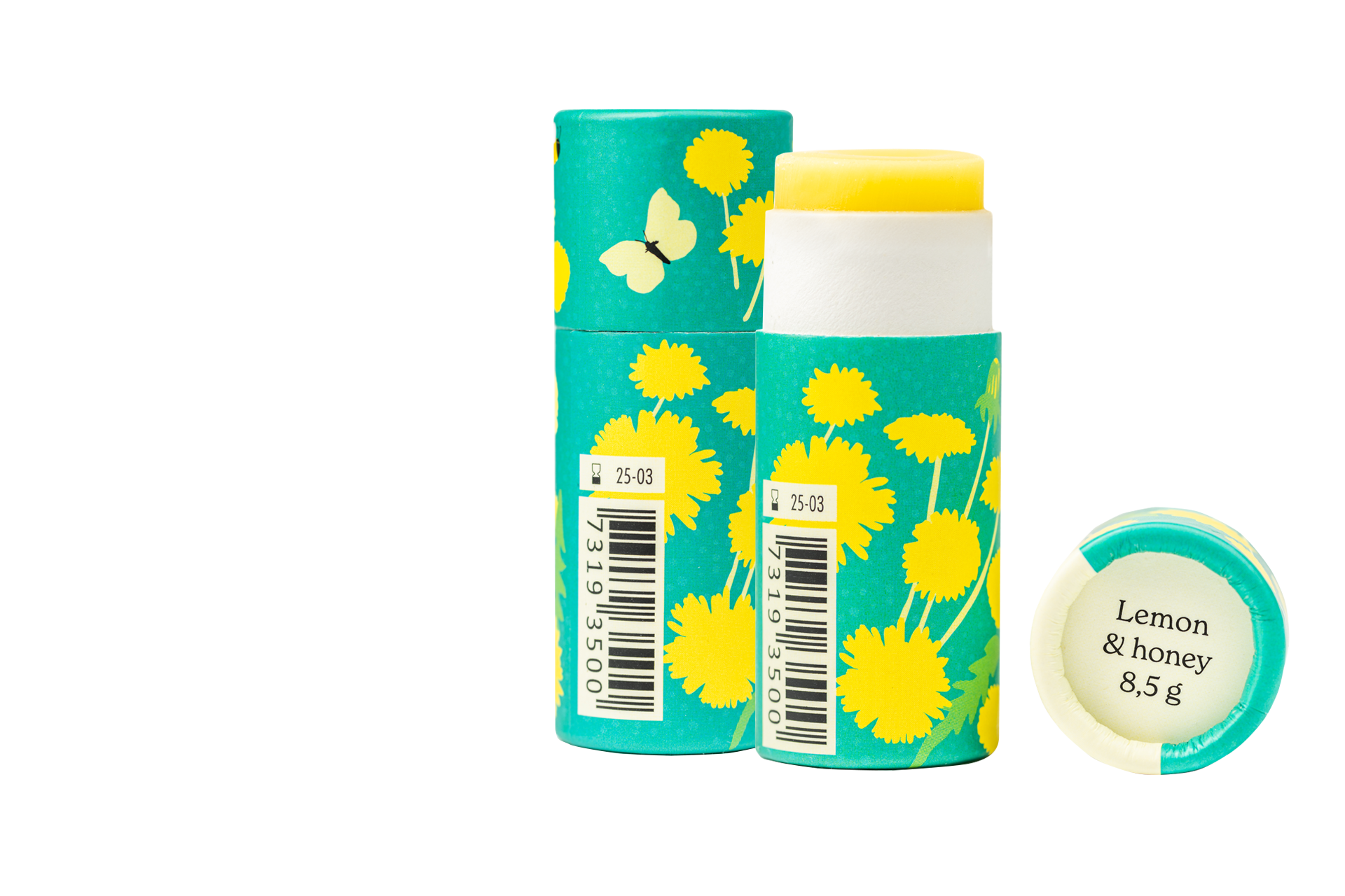 Gustaf och Linnea - Wholesale Lip Balm - Läppbalsam - Citron och honung - i pappersförpackning2