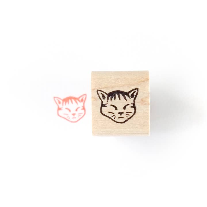 Cat Mini Stamp for wholesale by Peppercorn Paper