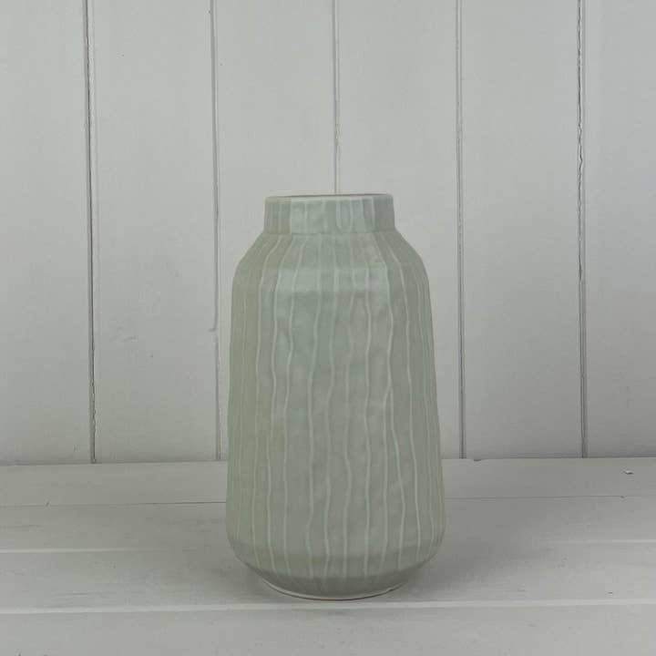 Satchville - Wholesale Vase - Glazed Pistachio Vase