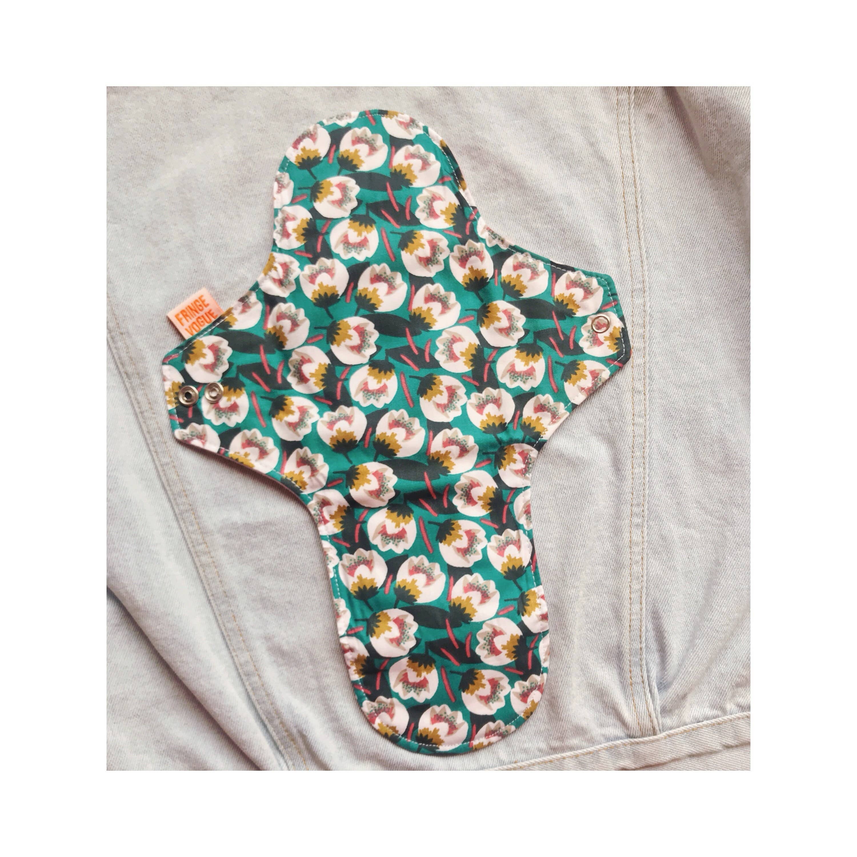 Fringe Vogue - Wholesale Tampon - Washable sanitary napkin - nymph pattern green7