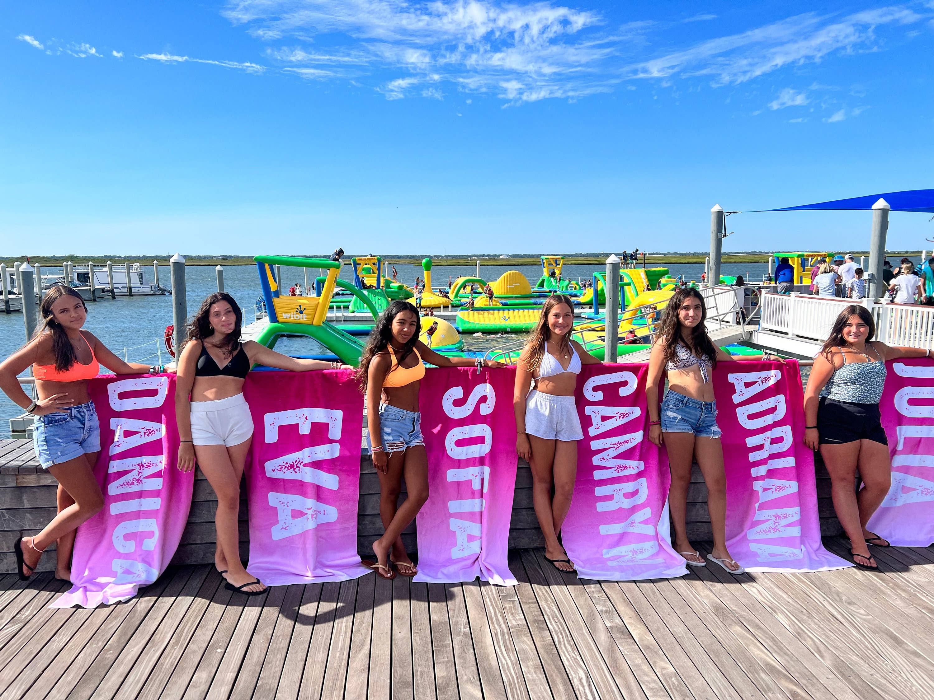 BloomAngel - Wholesale Beach Towel - Personalized Beach & Bath Towel with Custom Name #112