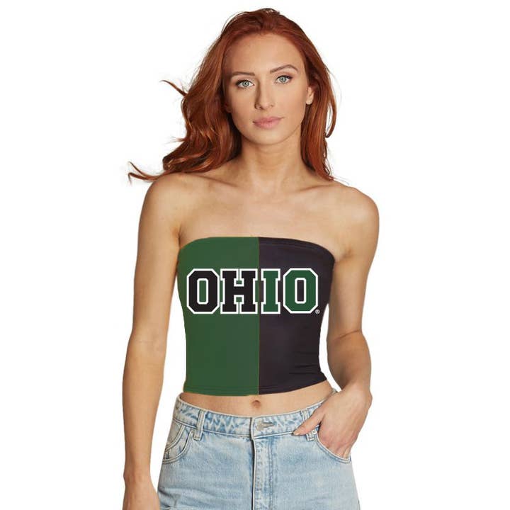 Ohio Bobcats Två Ton Rör Topp för wholesale av Lojo Collegiate Apparel